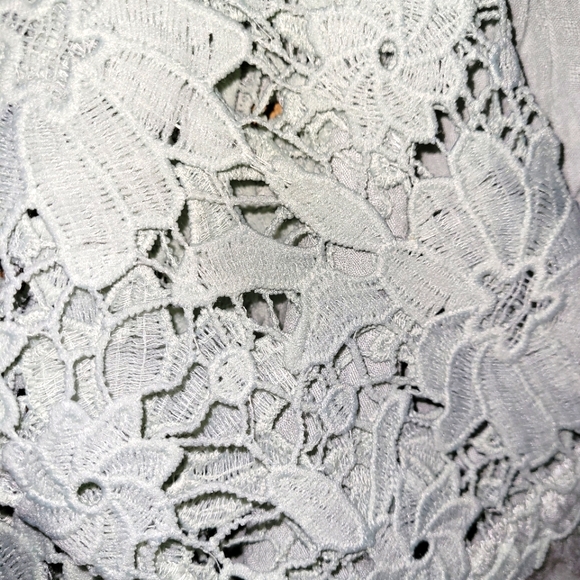 Beautiful light green lace top - Picture 3 of 4